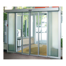 Deper DBS50 mall aluminium automatic glass door mechanism telescopic sliding door